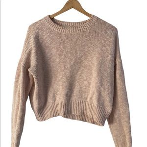 Cropped cotton sweater - Small